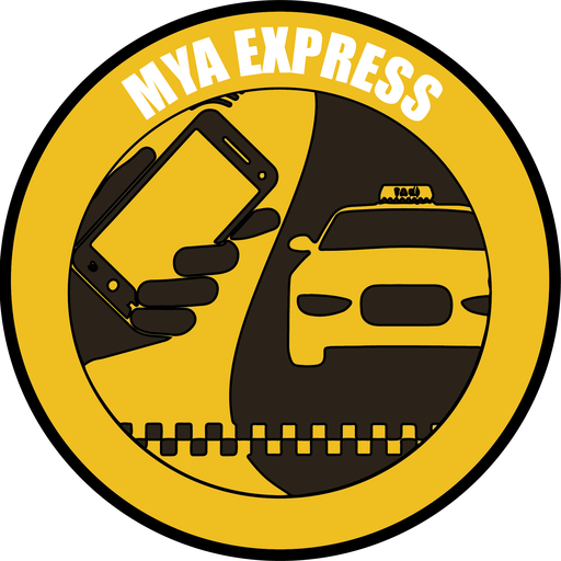 Logo Mya Express - Application de taxi urbain en Afrique